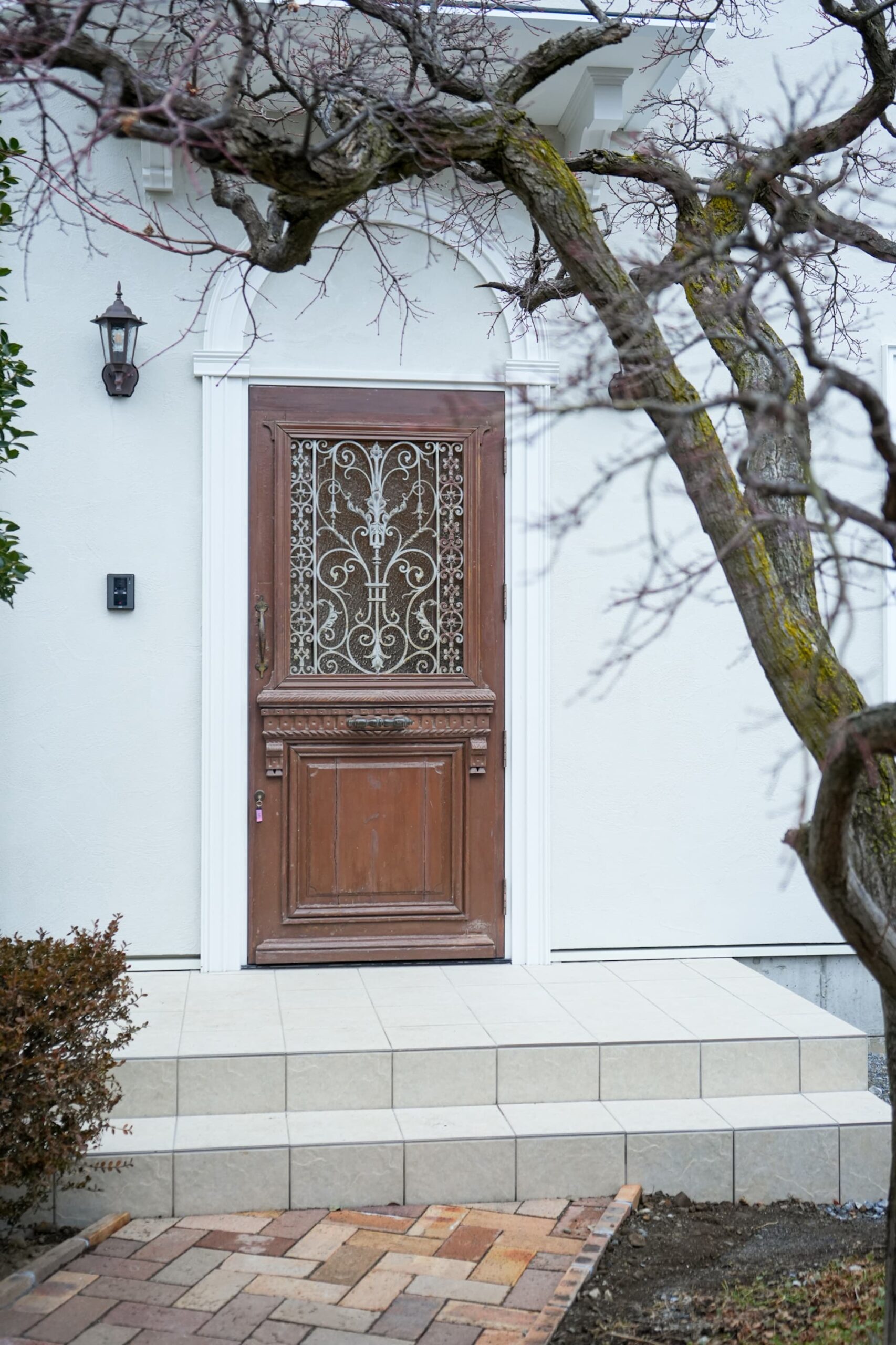塩尻市の本格輸入住宅 注文住宅の玄関ドア